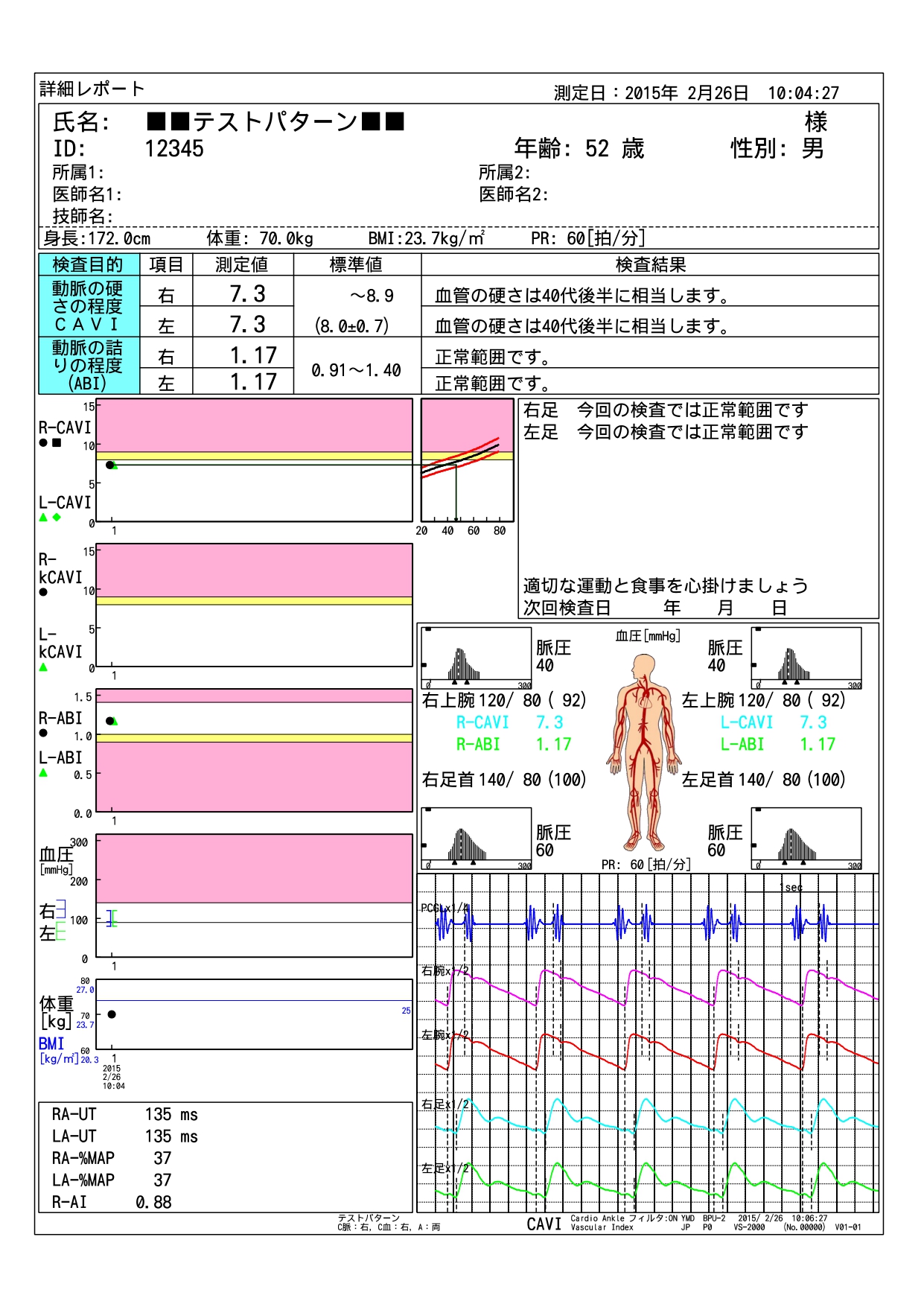 新しい動脈硬化指標ＣＡＶＩのすべて 基礎から臨床応用まで/日経メディカル開発/白井厚治（単行本） 動脈硬化検査（血管年齢検査）CAVIのご案内 - 医療法人誠恵会の